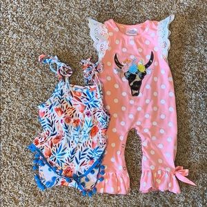 Romper Lot 3-6 Months NWOT